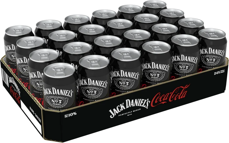 Pack Jack Daniel's & Coca cola Lata 5% AB - 24 pack
