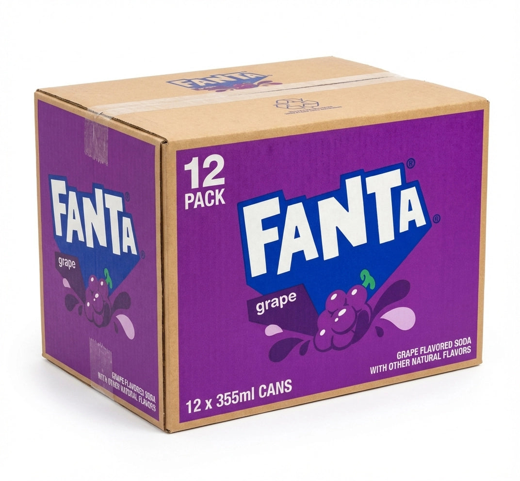 Pack x 12 Fanta Lata Grape
