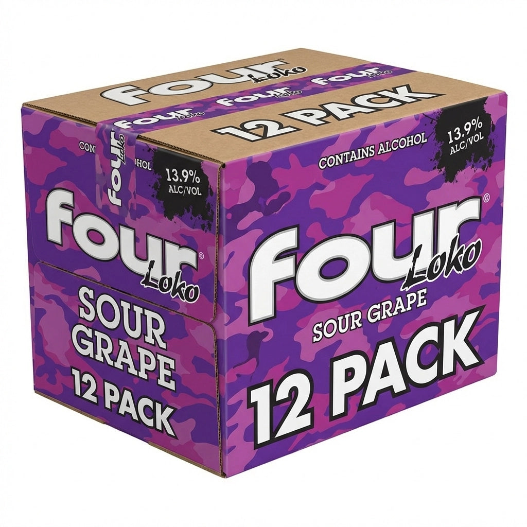Pack x 12 Four Loko Grape