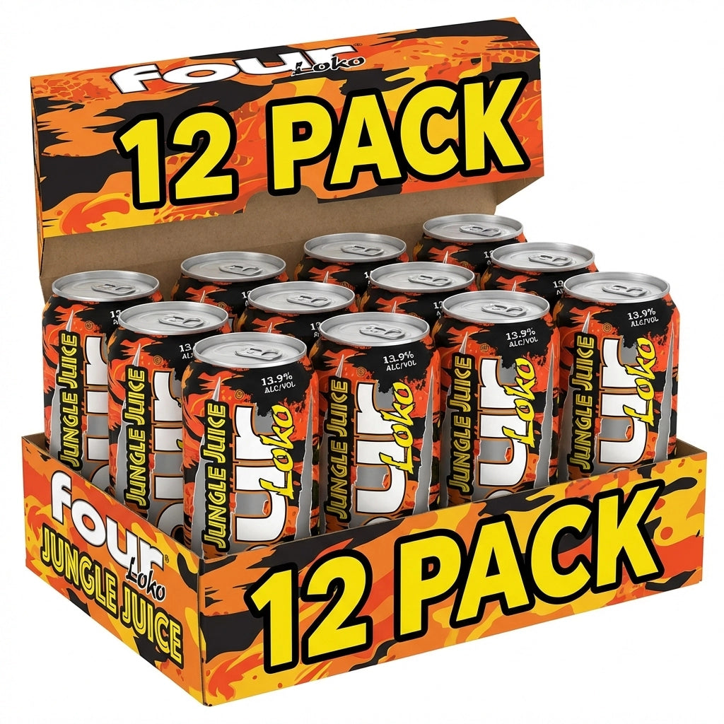 Pack x 12 Four Loko Jungle