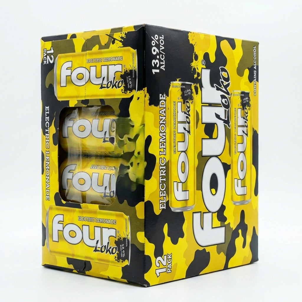 Pack x 12 Four Loko Lemonade