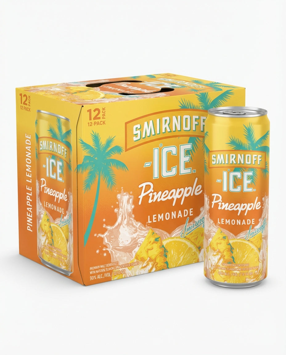 Pack x 12 SMIRNOFF PIÑA